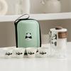 H53 Panda Portable Ceramic Travel Tea Set