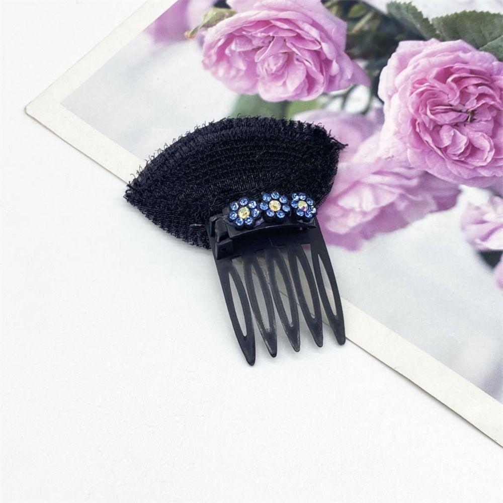 Flower DIY Hair Styling Tool Invisible Hair Base Elegant Bun Bump It Up Volume Hair Base  Girl