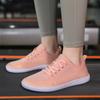 Pletené síťované vycházkové boty Široká špička Pohodlné tréninkové tenisky Posilovna Fitness Sportovní obuv Venkovní ploché boty Ležérní obuv