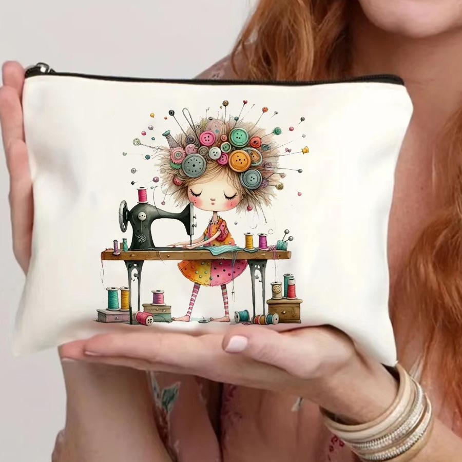 

Складна дорожня косметичка на блискавці - Легкий, міцний органайзер для косметики та туалетного приладдя - Ідеальний подарунок для жінок