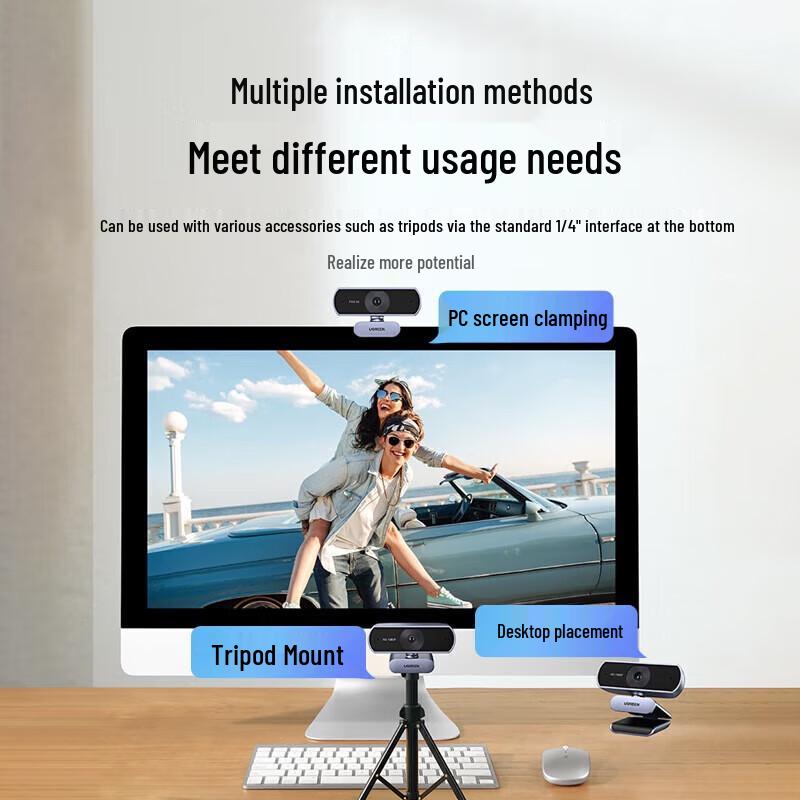 Ugreen USB-Computerkamera mit Mikrofon