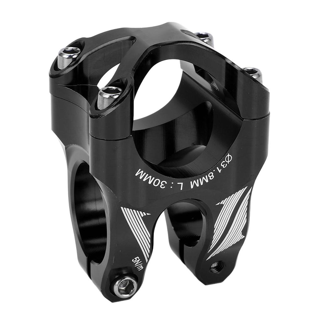 Lightweight CNC Aluminum Alloy Mountain Bike Stem 0 Degree Short Handlebar Stem for Downhill