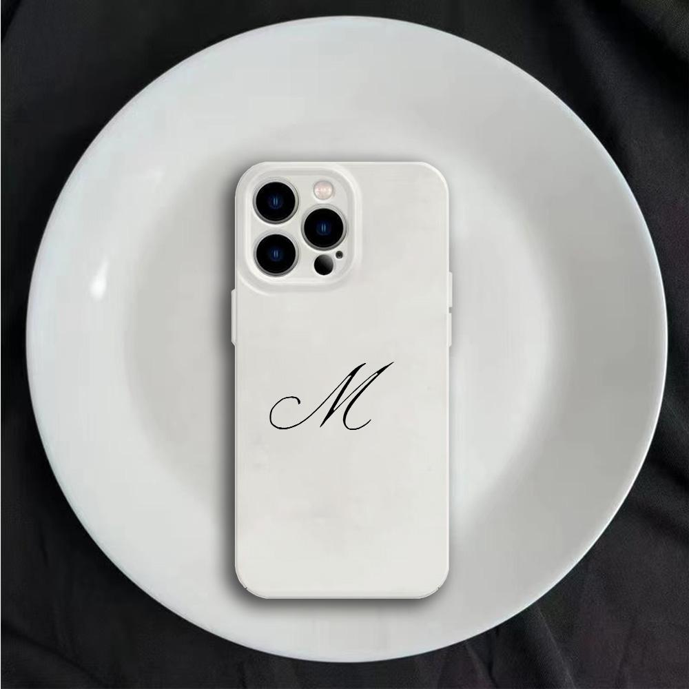 

Phone Case for Xiaomi Mi 15T 14T 13 12 12s 9 10 11 Poco C40 M5 X3 F4 NFC Pro 4G 5G Glossy Film Hard PC Cover Luxury Letter M Xiaomi 14T Pro 5G