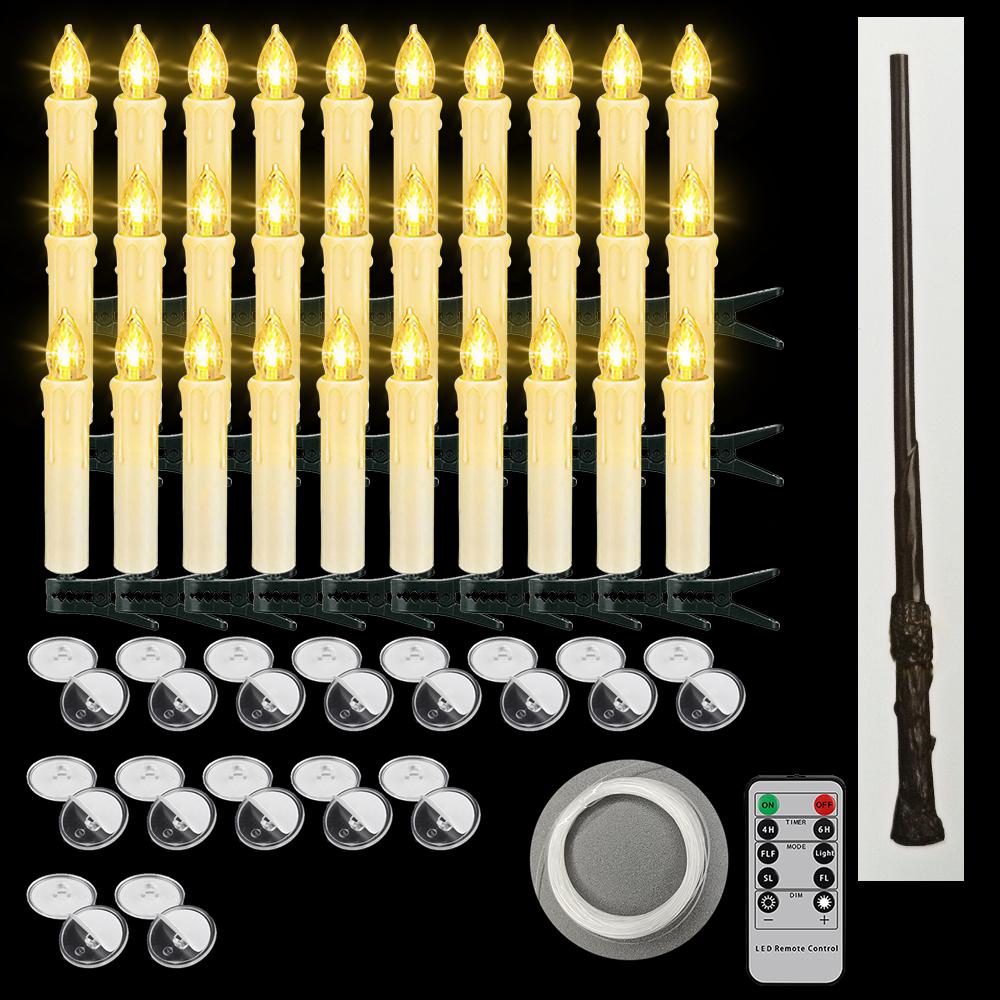 

Мигающие беспламенные светодиодные плавающие свечи, работающие от батареек, волшебная палочка, пульт дистанционного управления, лампа-свеча, украшение для дома, светодиодная свеча