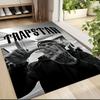 Trapstar Tattoo Style Carpet Rug Soft Washable Anti Slip Home Living Room Sofa Mats Personalized Christmas Rug