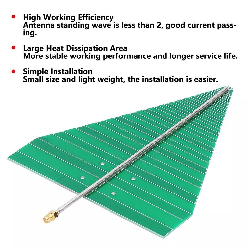 Efficiently Designed UWB Log Periodic Antenna with Optimal Performance Range