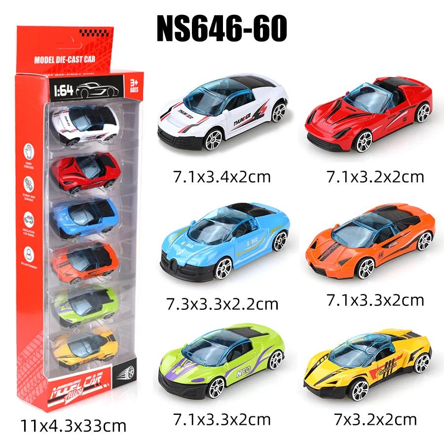Simulated Alloy Car Toys, Sliding Sports Car Model Ornaments, Decorative Alloy Small Cars