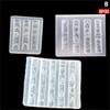 Christmas 3D Silicone Nail Molds - Snowman Tree Elk Gingerbread Man, DIY Manicure Decorations for Salon Home Nail Art Design
