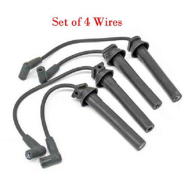 Комплект из 4 проводов Комплект проводов зажигания Подходит: Mini Cooper 2002-2008 L4 1.6L