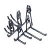 Heavy-Duty Wall-Mounted Metal Bicycle Storage Hooks for Garage or Warehouse