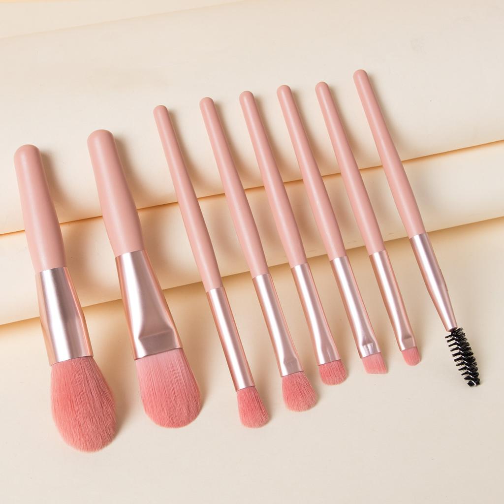 8Pcs Professional Makeup Brushes Set Cosmetic Powder Eye Shadow Foundation Blush Blending Concealer Beauty Make Up Tool Brushes