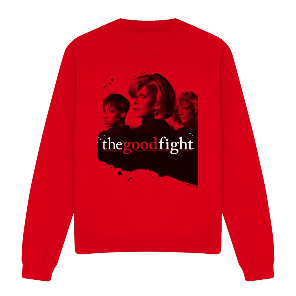 The Good Fight Unisex Adult Diane Lucca & Maia Sweatshirt