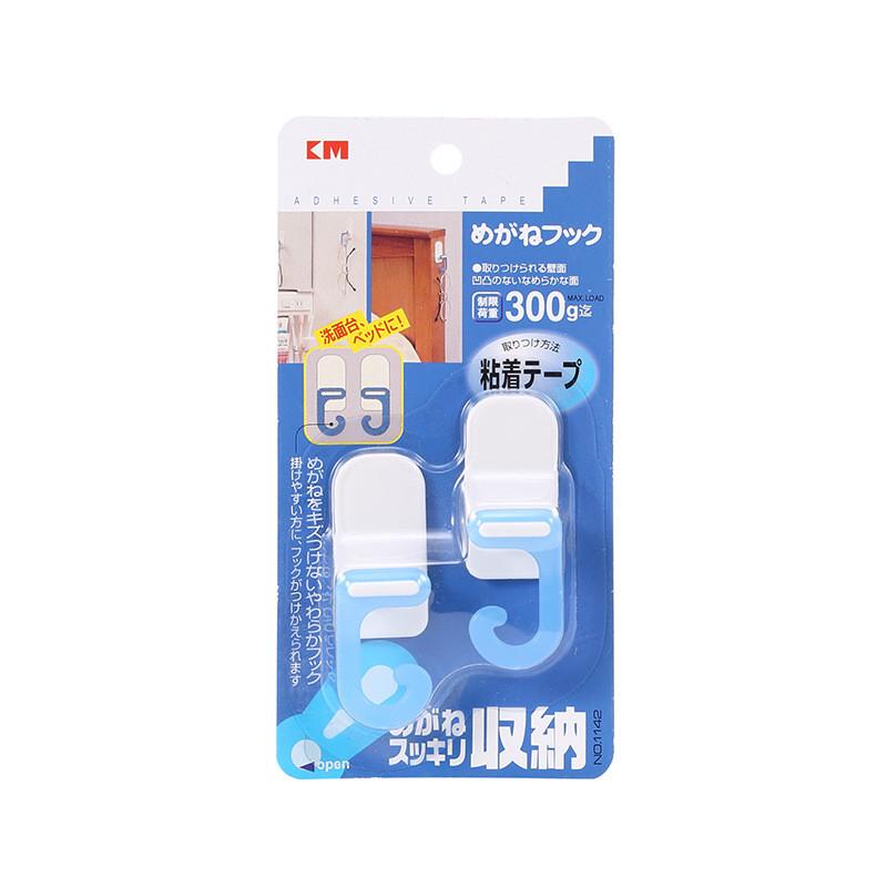 Adhesive Plastic Hooks Wall Mounted No Drill Installation Modern Home Decor