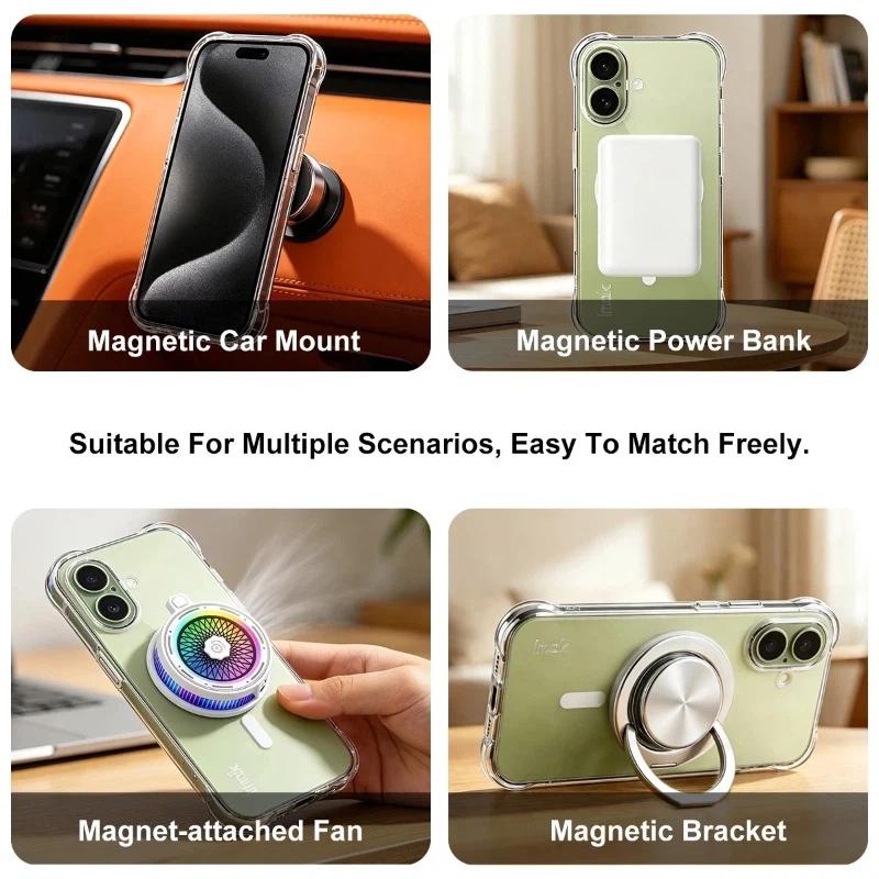 For Honor X8D 4G Case Premium Protection Silicone Clear Transparent Shockproof Housing Support Magnetic Charging Cover for Honor X8D 4G Phone casing