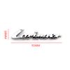 3D Chrom Lorinser Auto Buchstabe Heckemblem Auto Abzeichen Aufkleber Logo Decal für Benz