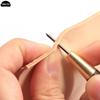 High 1pc Leather Stitching Awl Diamond Shape Ebony Blackwood & Brass Craft Tool Hand Sewing Awl DIY Stitcher Taper  Sewing Tool