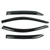 4pcs Black Auto Window Wind Rain Sun Deflectors Protector Guard Sheet For Mercedes-Benz E-Class Saloon W212