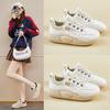 Spring little white shoes new Korean version ins female students platform heightening sports board shoes casual shoes HB6682