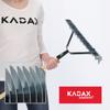 KADAX Rasenlüfter Handvertikutierer Gartenspikes 170 cm doppelseitig