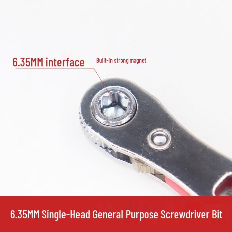 Ultra-Thin Mini Ratchet Wrench & Right-Angle Screwdriver for Tight Spaces
