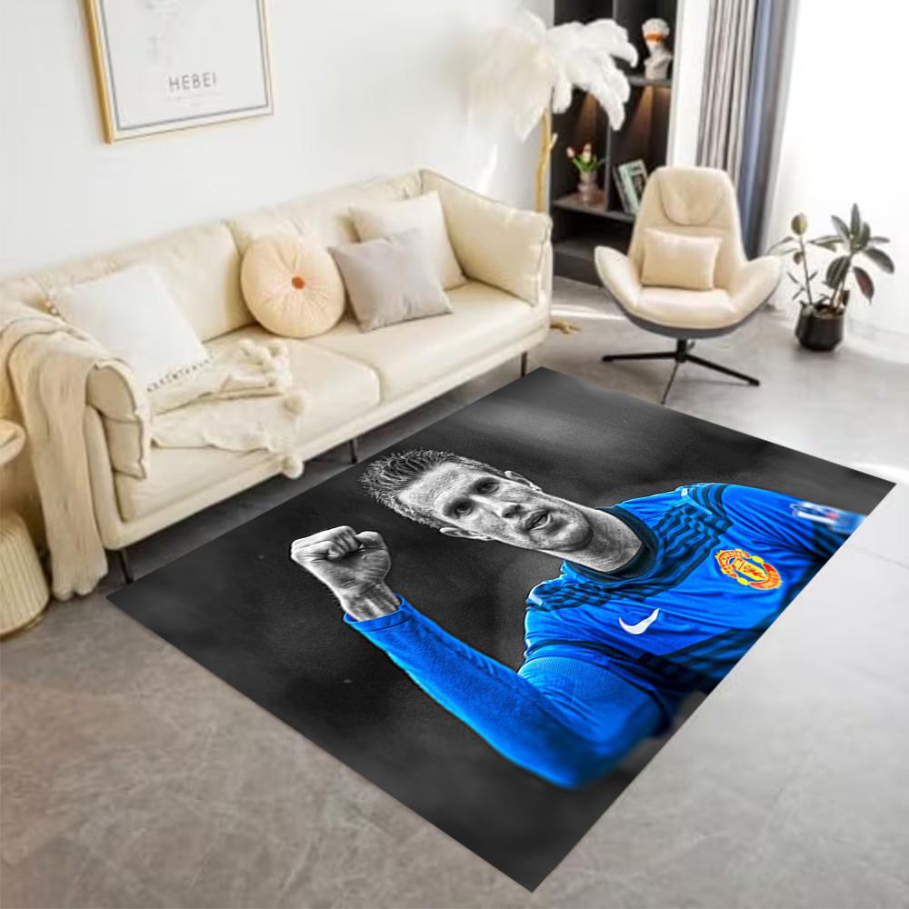 Manchester Celebration Area Rug Suitable for Dining Room Game Room Outdoor Entryway Anti-slip Rug Office home decor Birthday/Christmas Gift