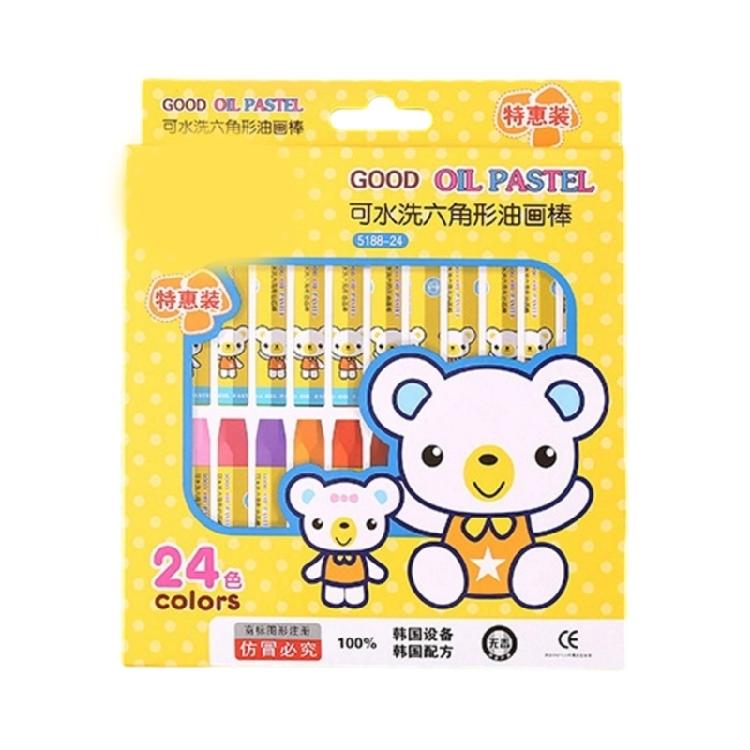 12/18/24/36 Color Easy to Grip Hexagonal Crayon Washable Crayons For Kids Aged 3 Doodling Art Drawing Coloring Book