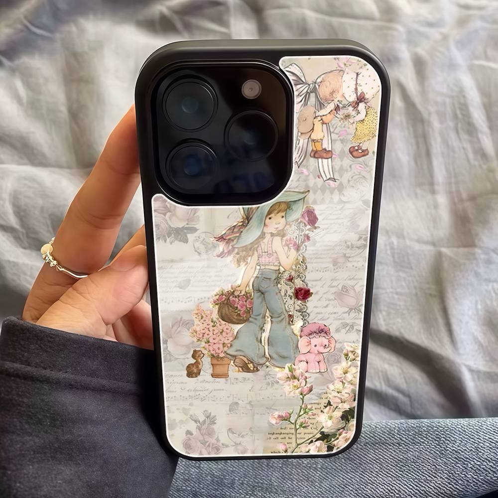 

Sarah Kay Girls Cute Phone Case Silicone PC+TPU For For IPhone 11 12 13 14 15 16 Plus 17 Pro Max Cover iPhone 14 plus
