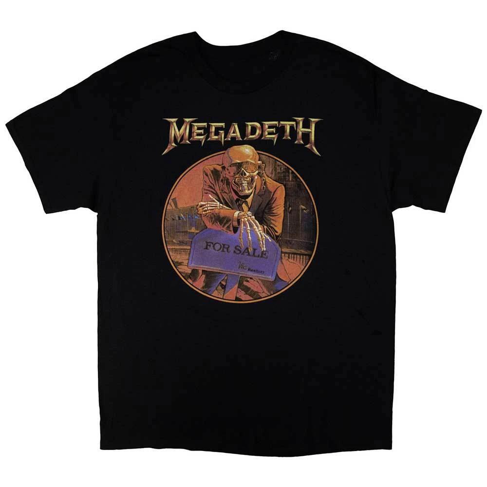 Officially licensed Megadeth Peace Sells Tracklist Mens Black T Shirt Megadeth S