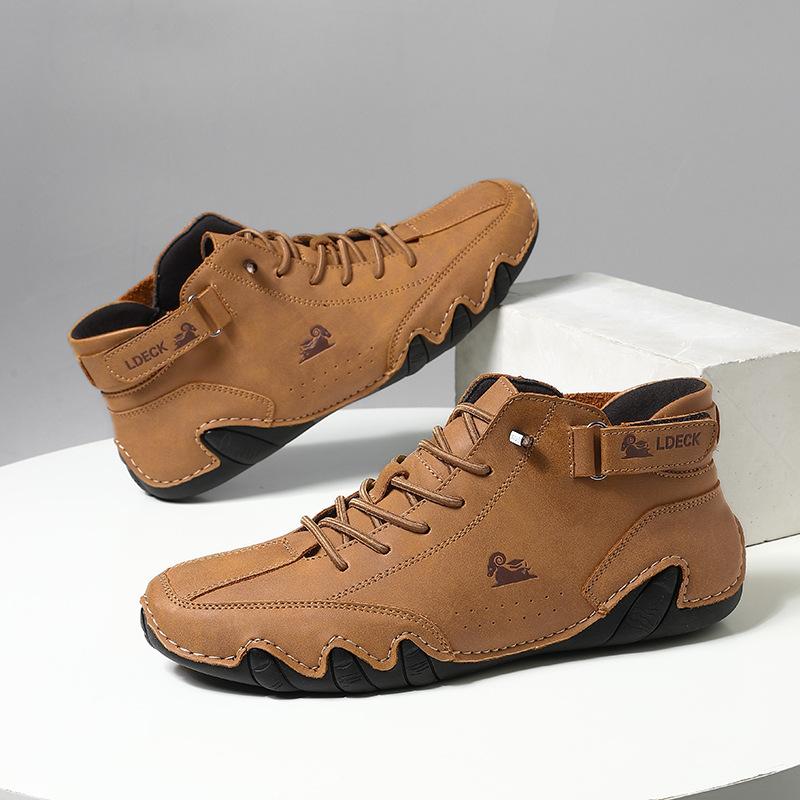 Lässige Sneakers für Herren Martin-Stiefel Herbst und Winter High Top Octopus Herrenschuhe, lässige kurze Herrenstiefel