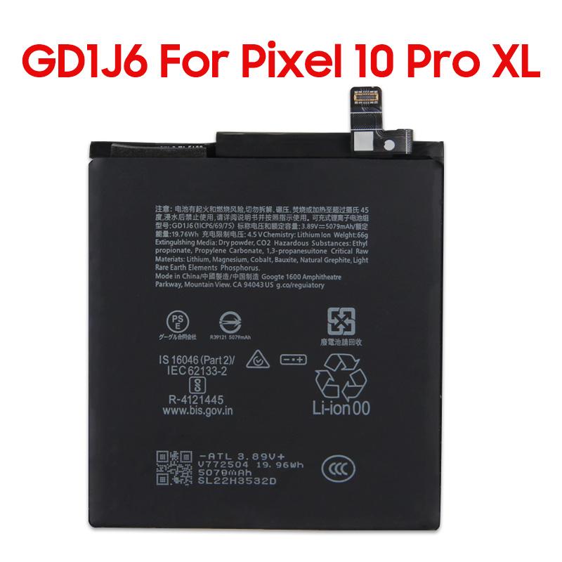 New Rechargeable Lithium Battery G20M7 GLE28 GD1J6 For Google Pixel 10 Google Pixel 10 Pro Google Pixel 10 Pro XL With Tools