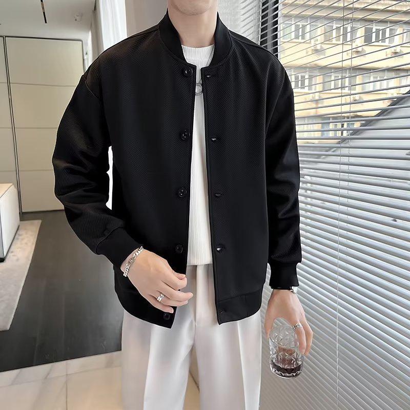 2025 Men's Casual Workwear Jacket - Trendy Spring/Autumn Fashion