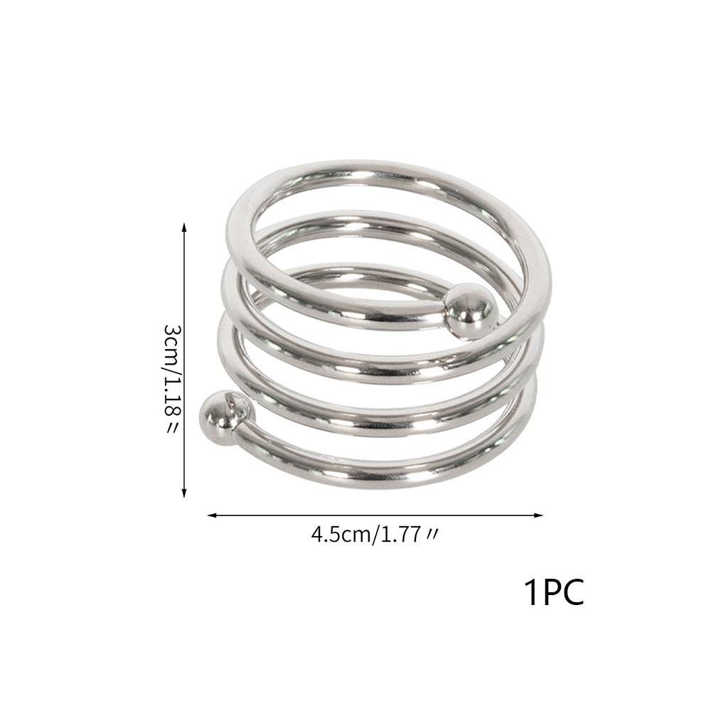 Napkin Ring Gold Silver Metal Round Napkin Buckle Napkin Holder for Wedding Dinner Party Table Decoration
