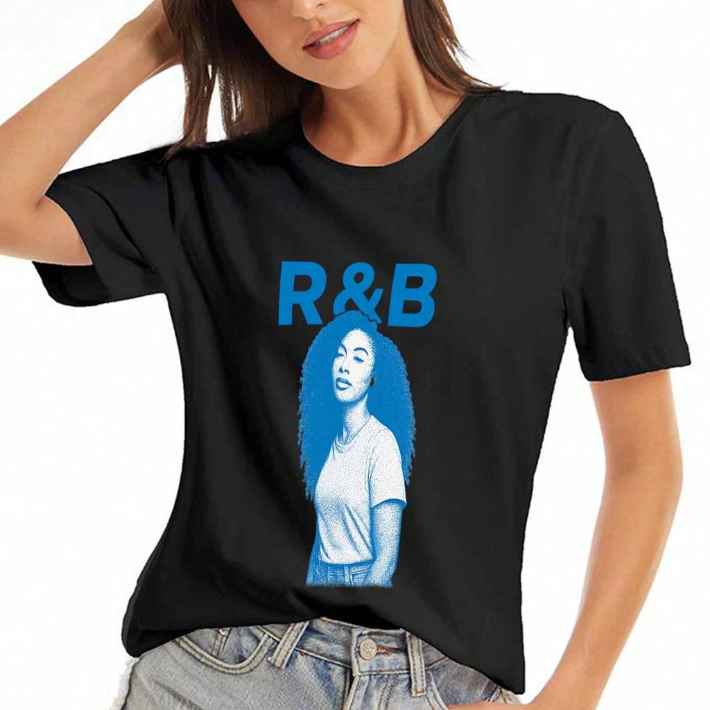 Queen Of R&B Wounisex's Cotton TShirt, Premium Cotton Quality Printing, Durable And Longlasting, Casual And Fashionable T Shirt