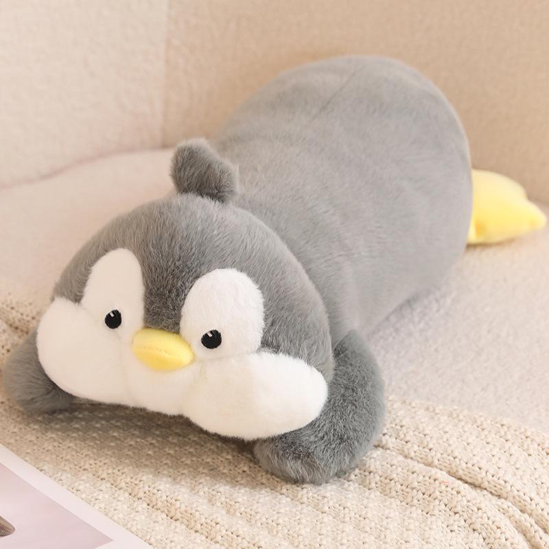 Lying Duck Penguin Hugging Plush Pillow - Cute Sleep Toy & Birthday Gift 50cm