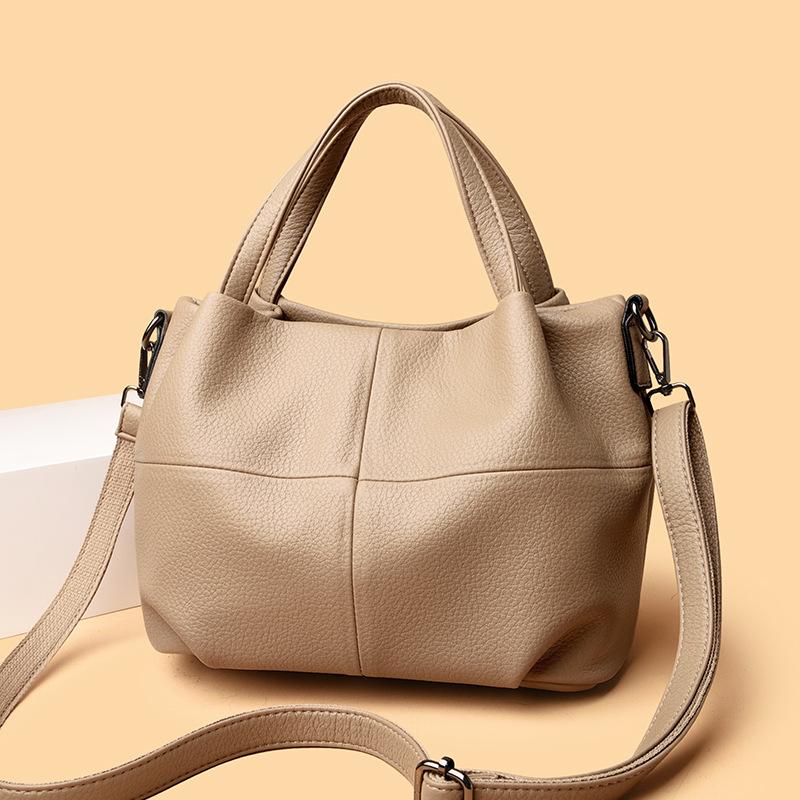 Tote Bag - Fashionable and Casual Women's Bag, Retro Single-shoulder Handbag, Simple Mom Bag