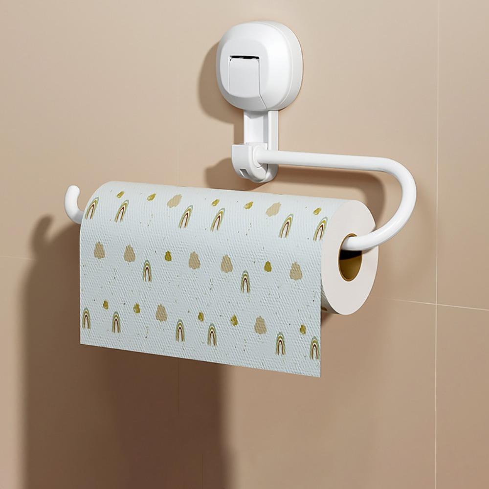 Modern Simplicity Paper Roll Holder Multifunctional Cling Film Organizer  Wipe