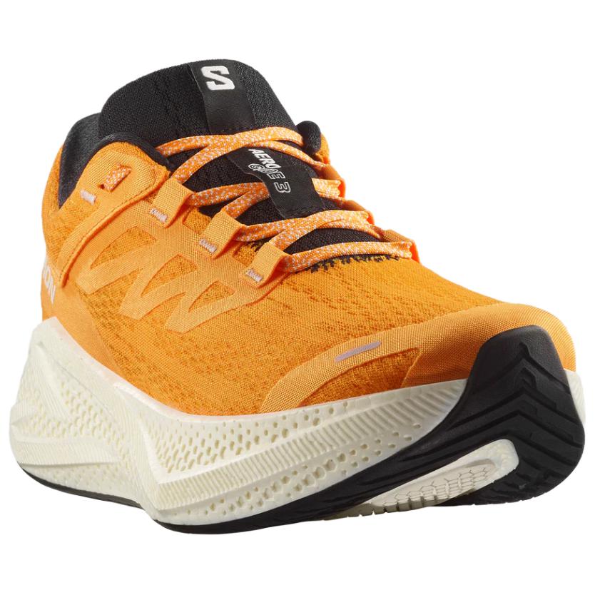 SALOMON Aero Glide 3 Comfortable Versatile Mesh Cushioning Breathable Lightweight Low-Top Running Shoes Men Running Shoes Orange 477562