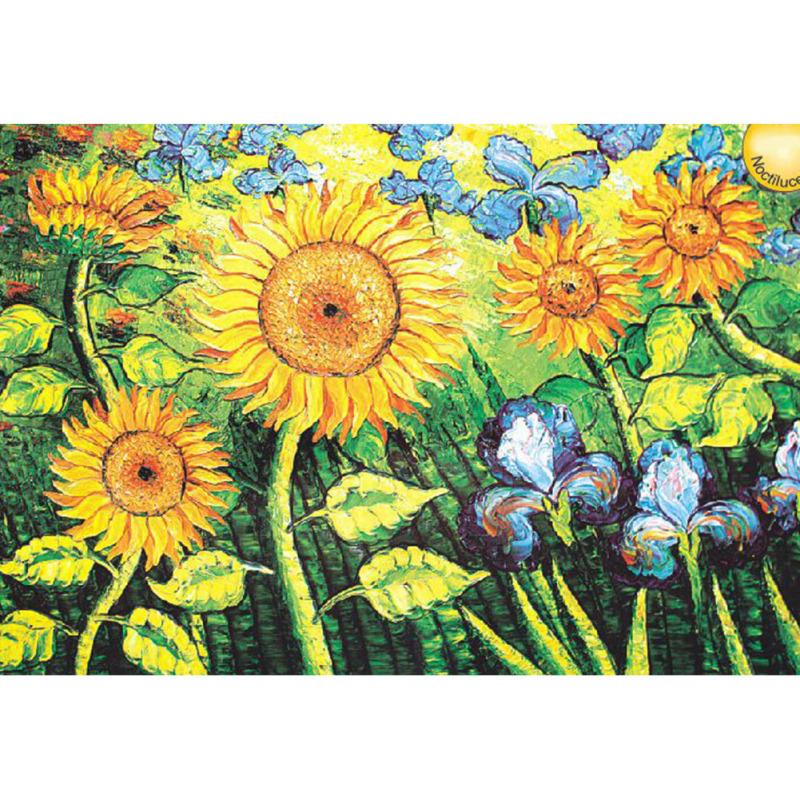 1000ks Sada puzzle Barevné Hračky pro dospělé a děti Vzdělávací Kreslené puzzle