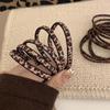Korean Retro Leopard Print High Elasticity Hair Tie Band