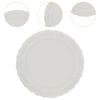 Silicone Placemat Heat Resistant Anti Skid Anti Scratch Easy To Clean for Hotel Restaurants Home Conference Tables Parties