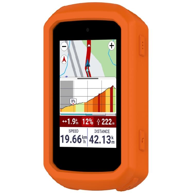 Tear Resistant Silicone Cycling Accessory Cover Encasement Guard Shockproof Design Easy Mount For Cycle Computer Devices