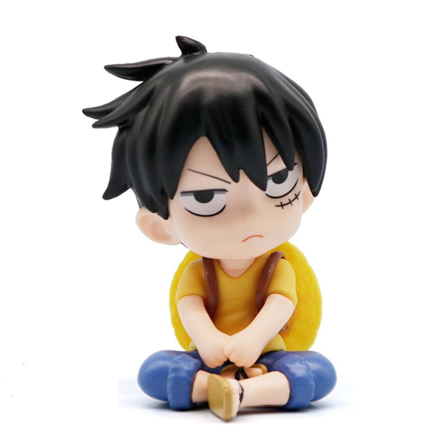 9.5cm ONE PIECE Anime Model Yukarı Bak Luffy/Zoro Aksiyon Modeli Q Sürüm Kawaii Nami/Sanji Figürü PVC Koleksiyon Figürü Oyuncaklar