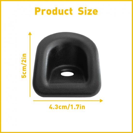 Door Lock Knob Grommet Bezel LH RH Driver & Passenger For 2005-2014 Ford Mustang