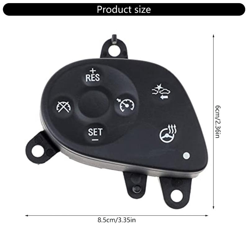 Quick Install Steering Wheel Cruise Controller Noise Reduction Designs ABS Cruise Control Switches Button for Vehicles