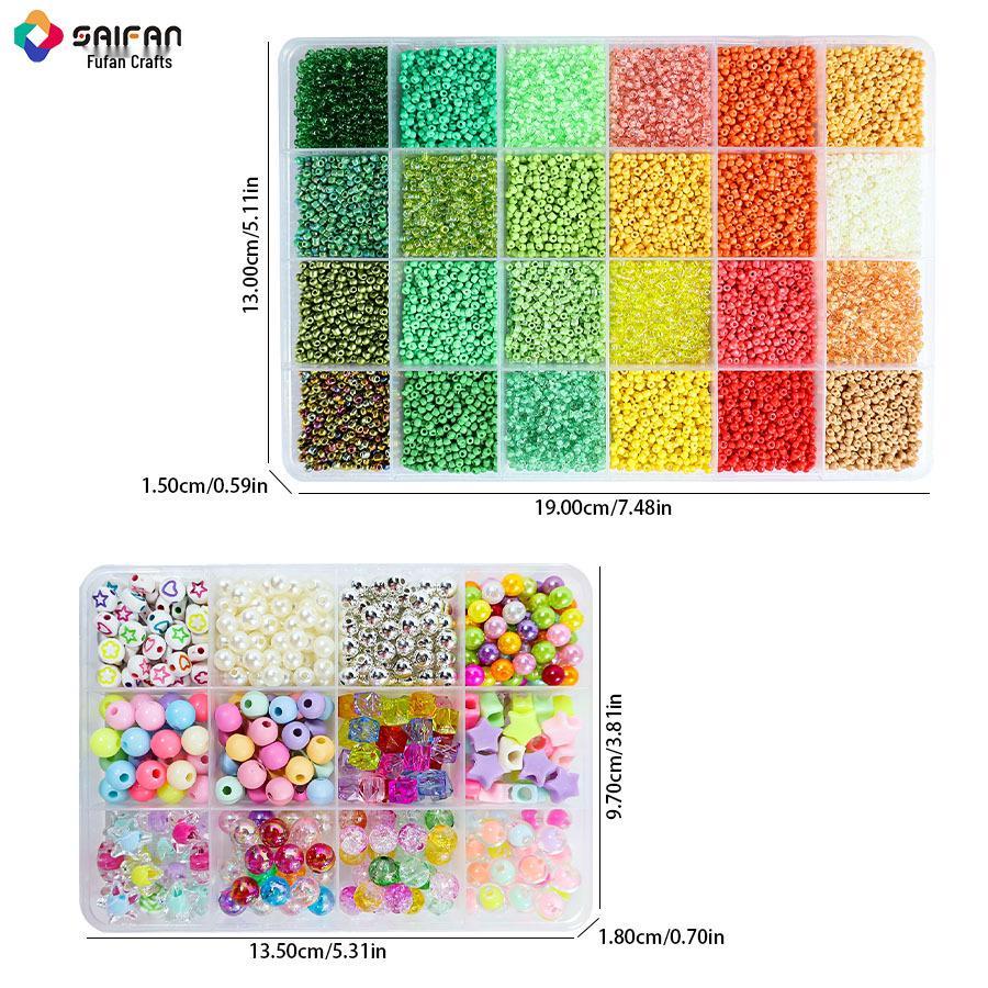 Colorful Cross-Border Polymer Clay Slice Beads Set for Children's DIY Jewelry & Bracelets
