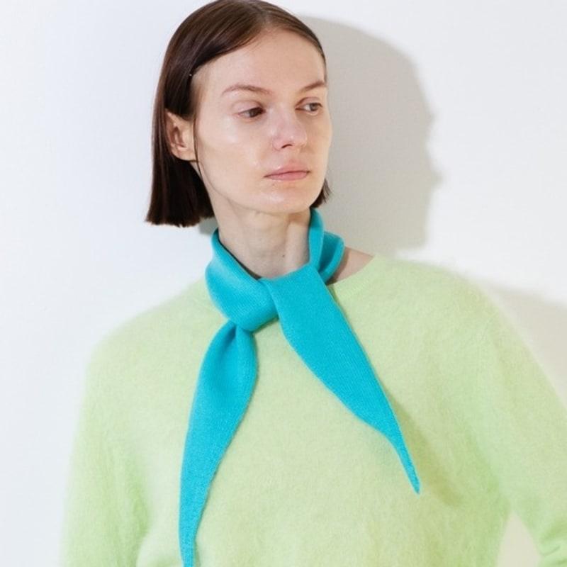 Pure Cashmere NYC Mini Scarf_French Blue