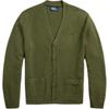 Polo Ralph Lauren FW24 Logo Wool Fashion Knit Sweater Men sweater Olive-Green MNPOSWE16822061-310