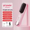 Compact Wireless Hair Straightening Comb with Negative Ion Technology