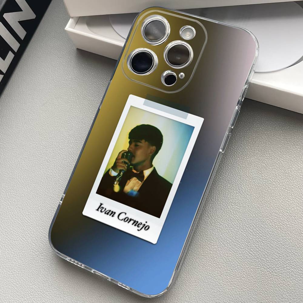 

I-Ivan Cornejo Rapper Cover Phone Case For iPhone 17 16 15 14 13 12 11 Pro Max Plus Mini Clear Soft Shell Thin Tpu iPhone 15pro max