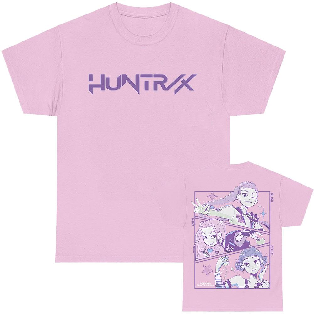 2025 Movie KPop Demon Hunters Tshirts Summer Cotton Loose Male T-shirt Unisex Streetwear Hip Hop Fashion Casual T Shirt Men Tees